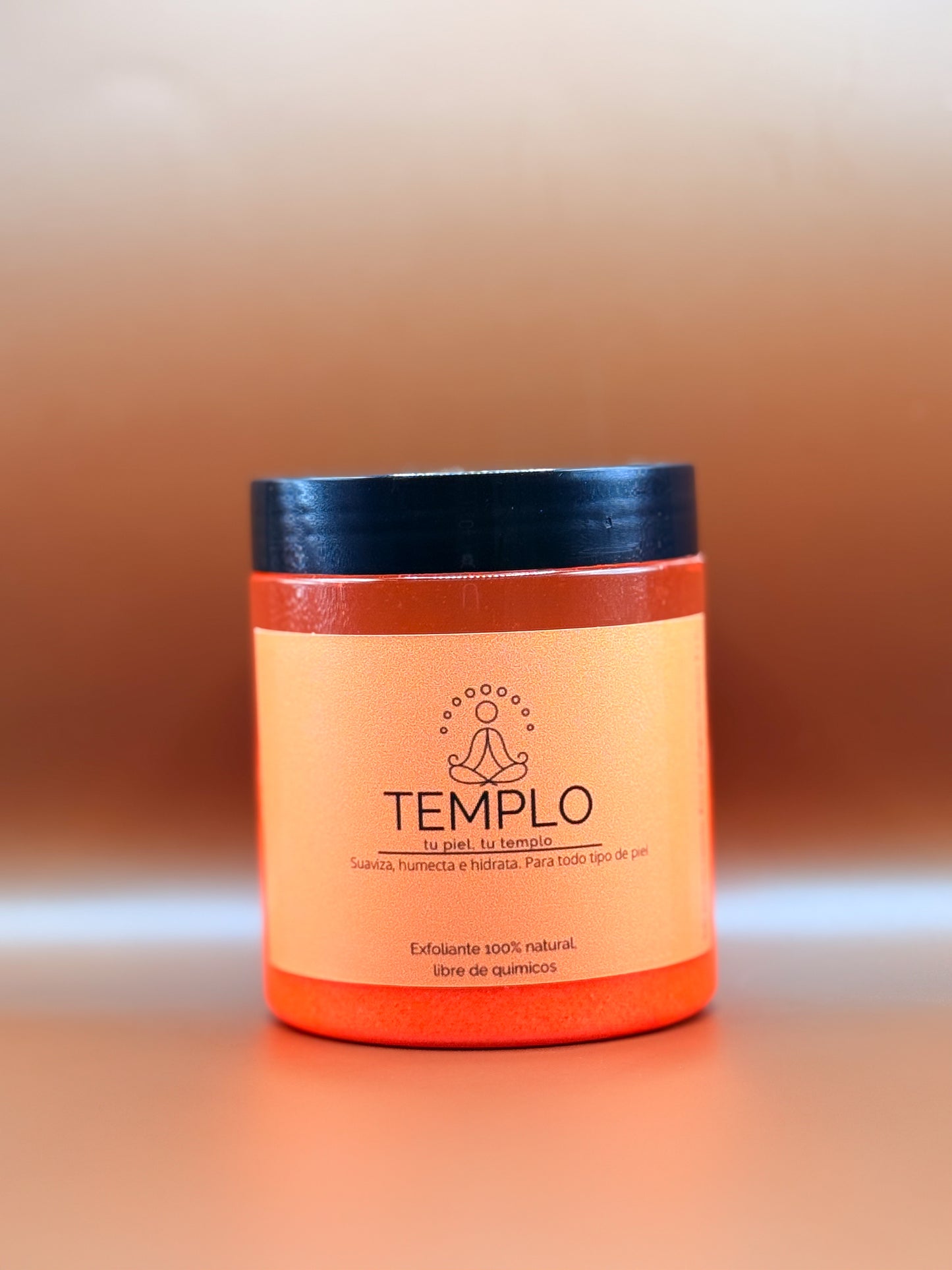 Orange scrub
