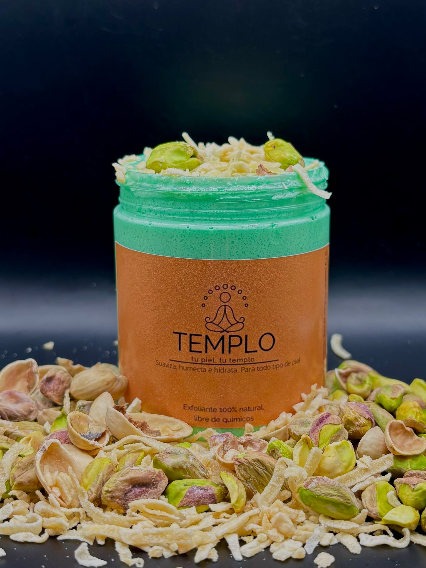 Coconut pistacho scrub